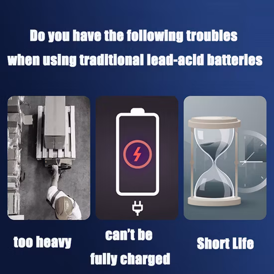 Batteria al litio ricaricabile multifunzionale da 12 V 100 Ah LiFePO4